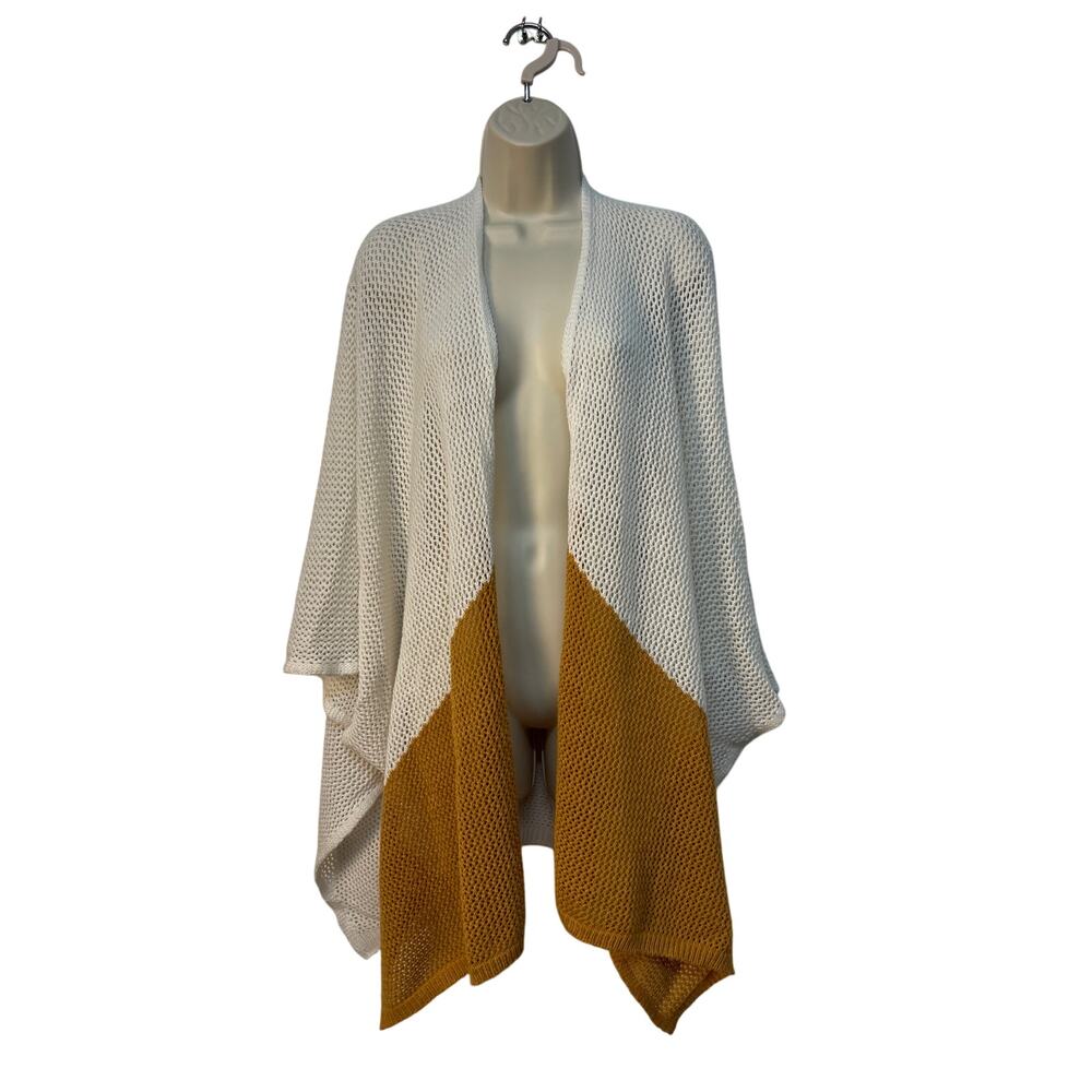 Universal Thread Women's OSFM Loose Knit Open Front Cape/Poncho Cardigan